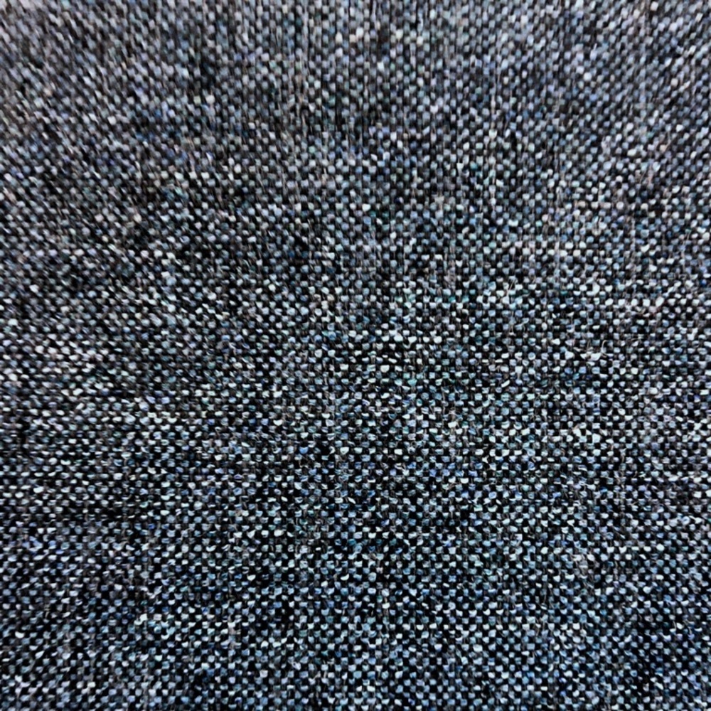 Tranquil color Denim textured plain solid upholstery fabric in blue denim